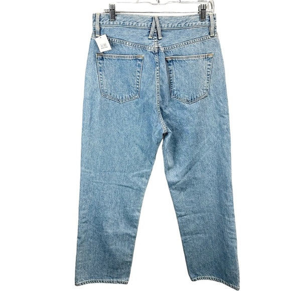 SLVRLAKE London High Rise Straight Jeans in Fool For Love - Picture 5 of 10